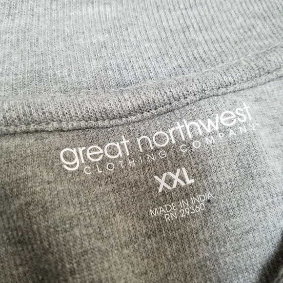 Great Northwest sweater pullover grey XXL - Picture 3 of 4